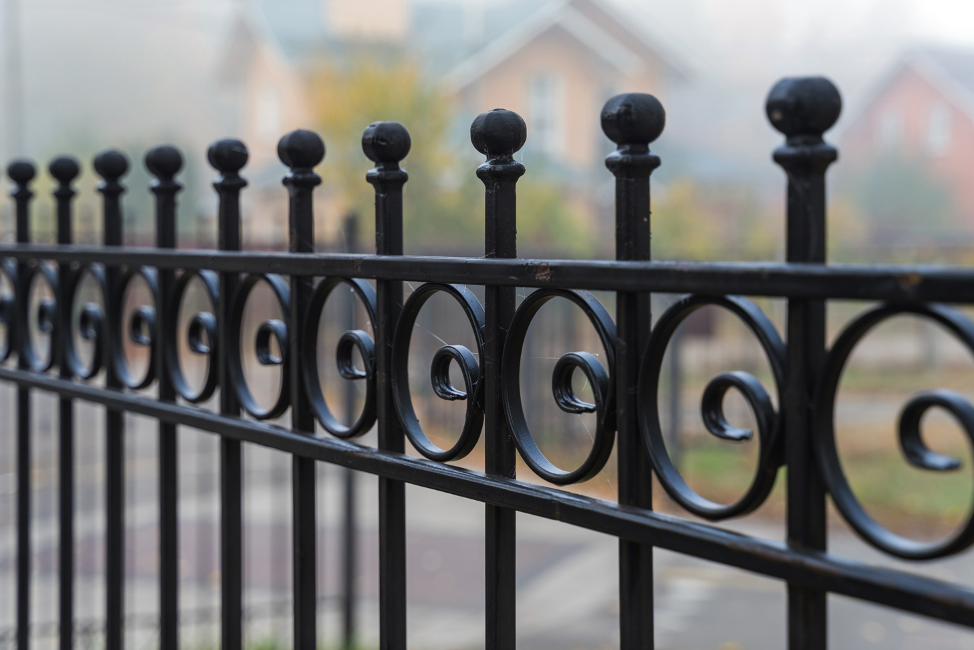 Wrought iron fencing near cheap me